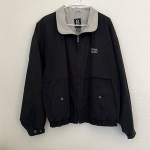 IN N OUT Restaurant Employee Uniform Jacket Coat Black Gray Men’s Size XL Cali